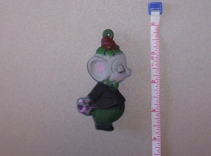 Mistletoe Mouse Ornament